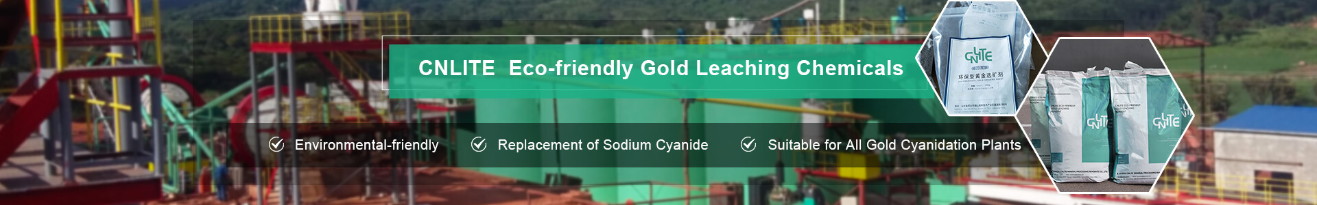 CNLITE Eco-friendly Gold Leaching Chemicals