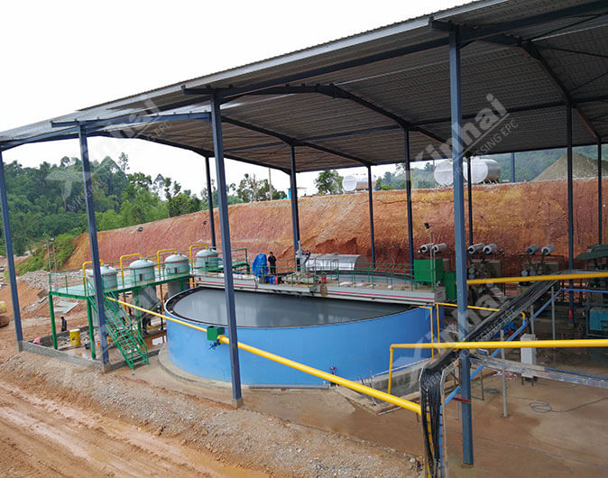 Malaysia 700t/d Gold CIL Plant