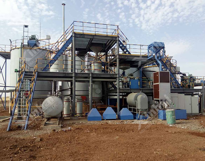Sudan 300t/d Gold CIL Plant